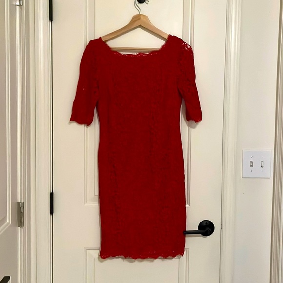 Red short dress, size 6 - Picture 1 of 1